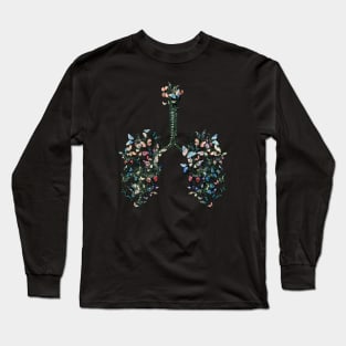 Lung Anatomy / Cancer Awareness 19 Long Sleeve T-Shirt